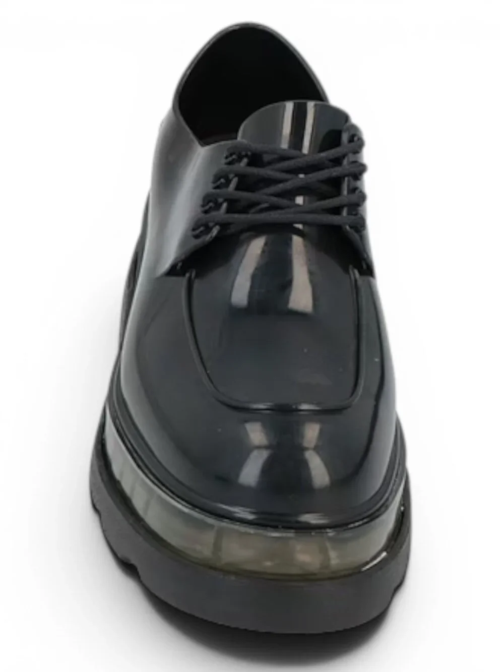 Melissa Shifter Ad Black Platform Loafers Oxford Shoes Womens US 9 EU 40 NIB